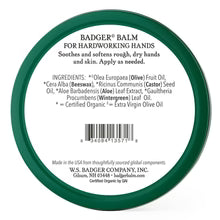 Badger Balm for Hardworking Hands